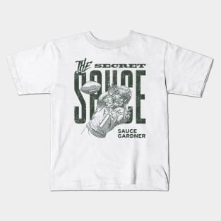 Sauce Gardner New York J Secret Sauce Kids T-Shirt